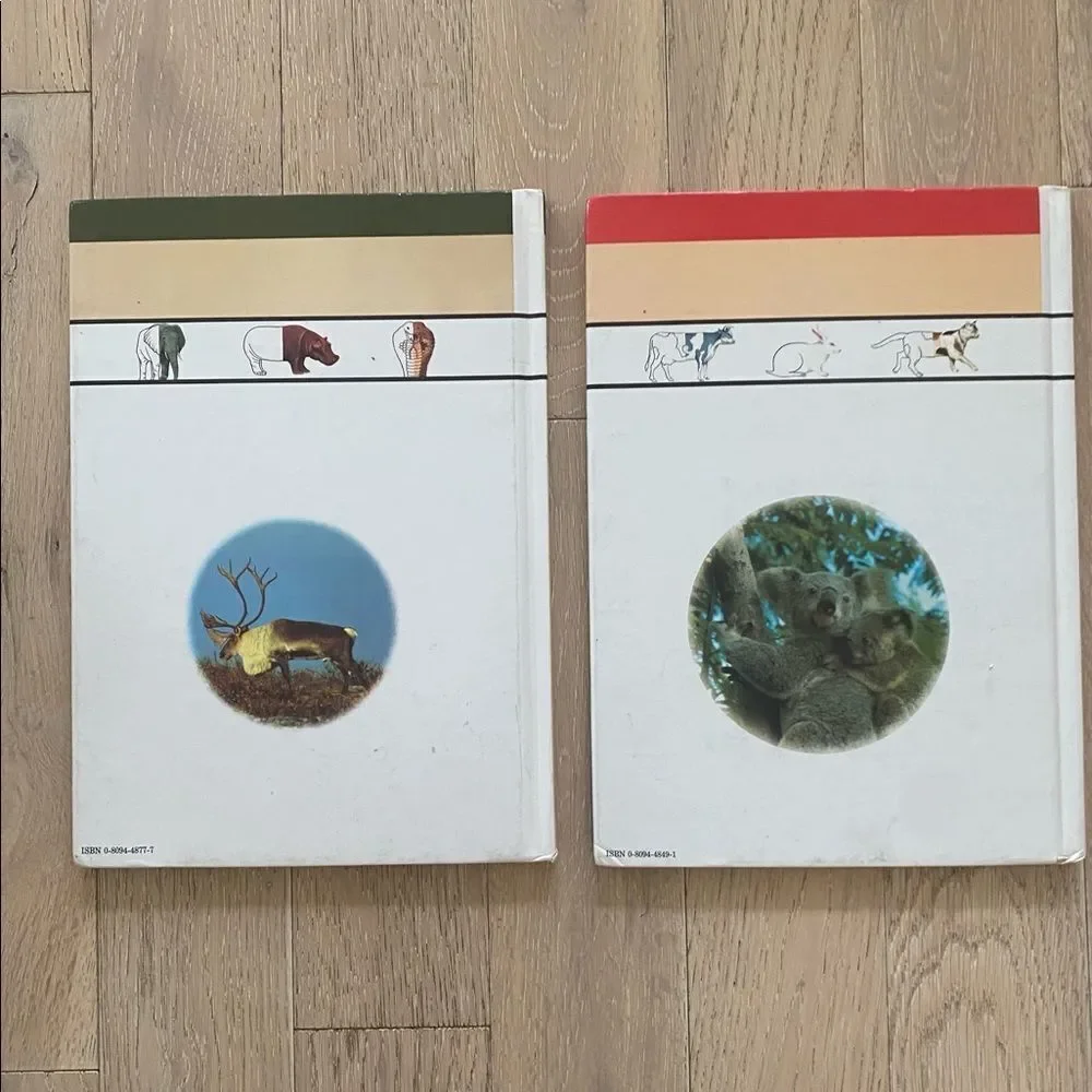 Children's Book Set Animals